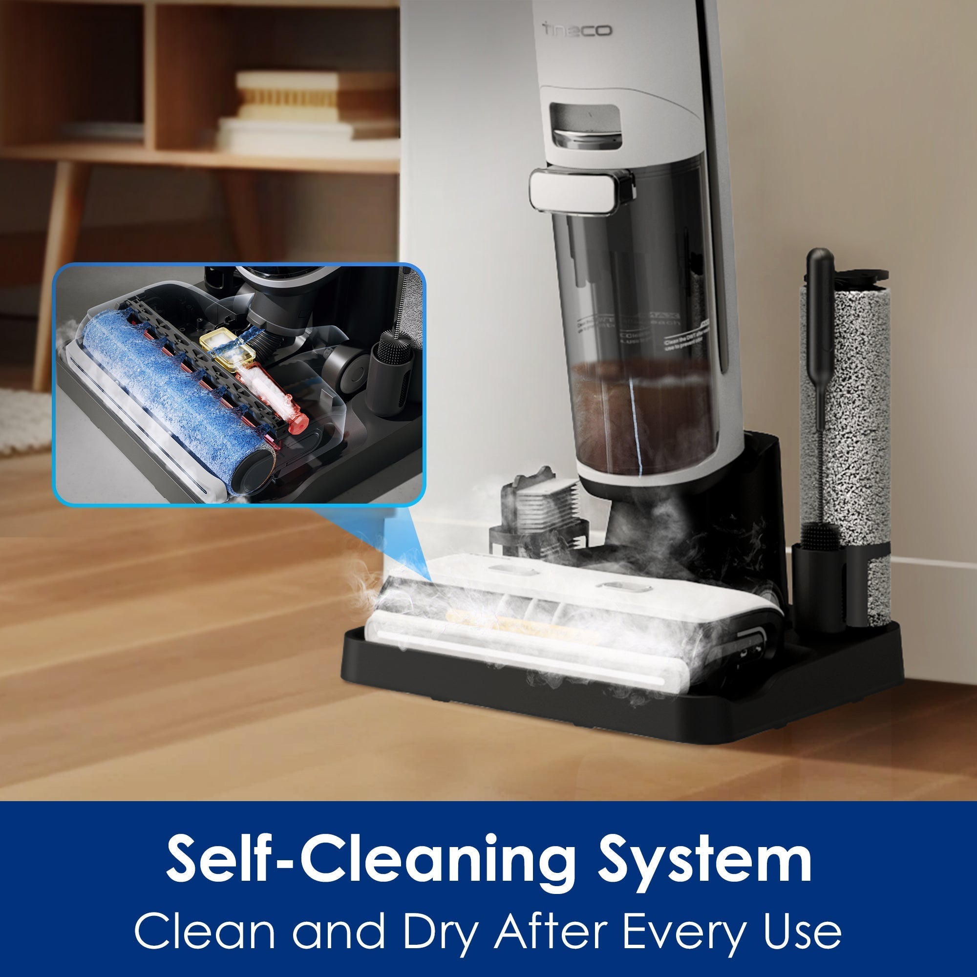 Tineco FLOOR ONE S7 Steam Smart Wet Dry Vacuum Cleaner Tineco FLOOR ONE S7 Steam Smart Wet Dry Vacuum Cleaner